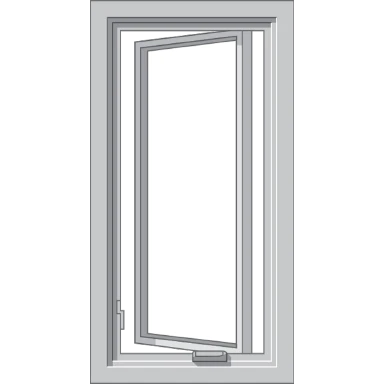 Detroit Pella Hurricane Shield Series Vinyl Casement Window